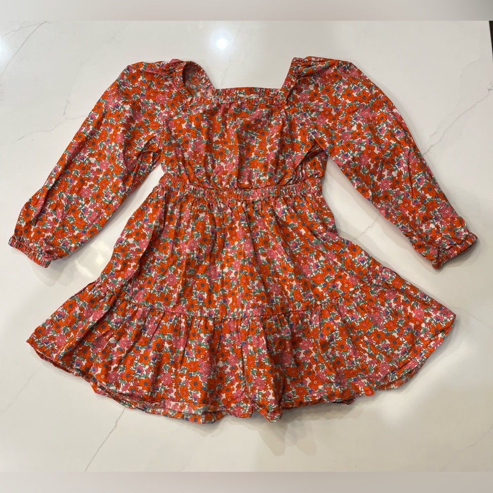 J. Crew Crewcuts Girls Size 5 Floral Dress